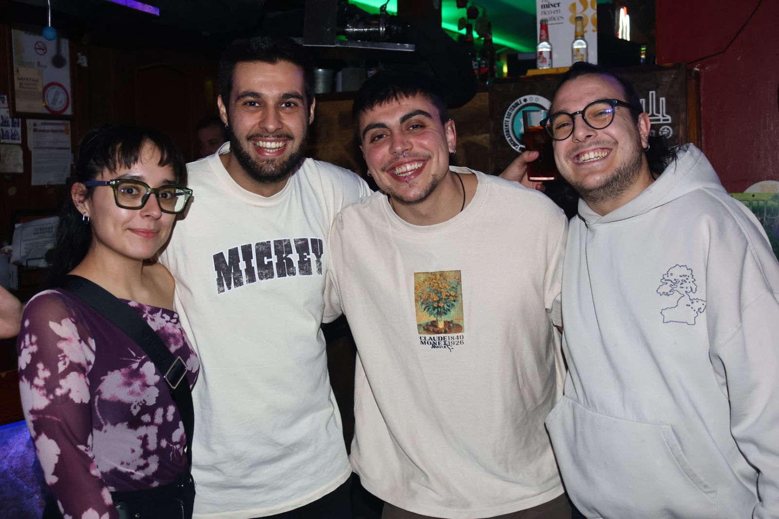 Salamanca de noche, viernes 20 de febrero