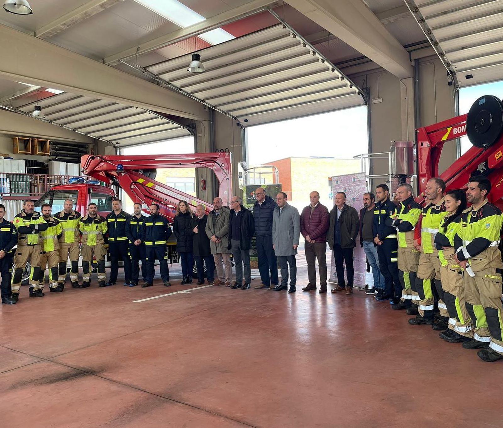 Nuevos vehículos de bomberos Ciudad Rodrigo