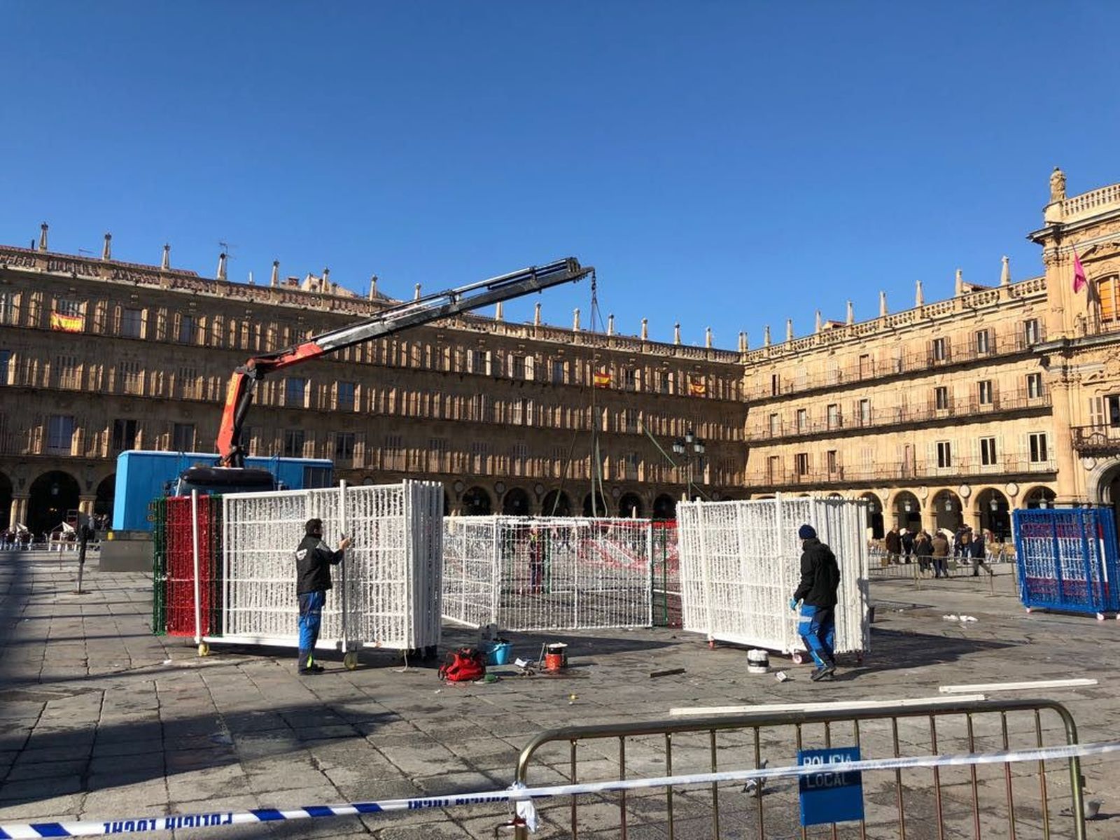 Retirada regalo navidad plaza mayor