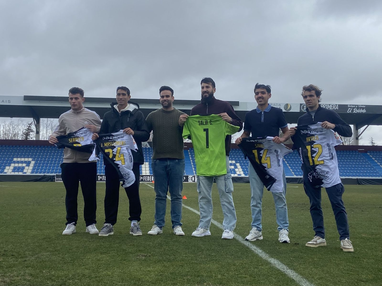 Presentación nuevos fichajes de Unionistas