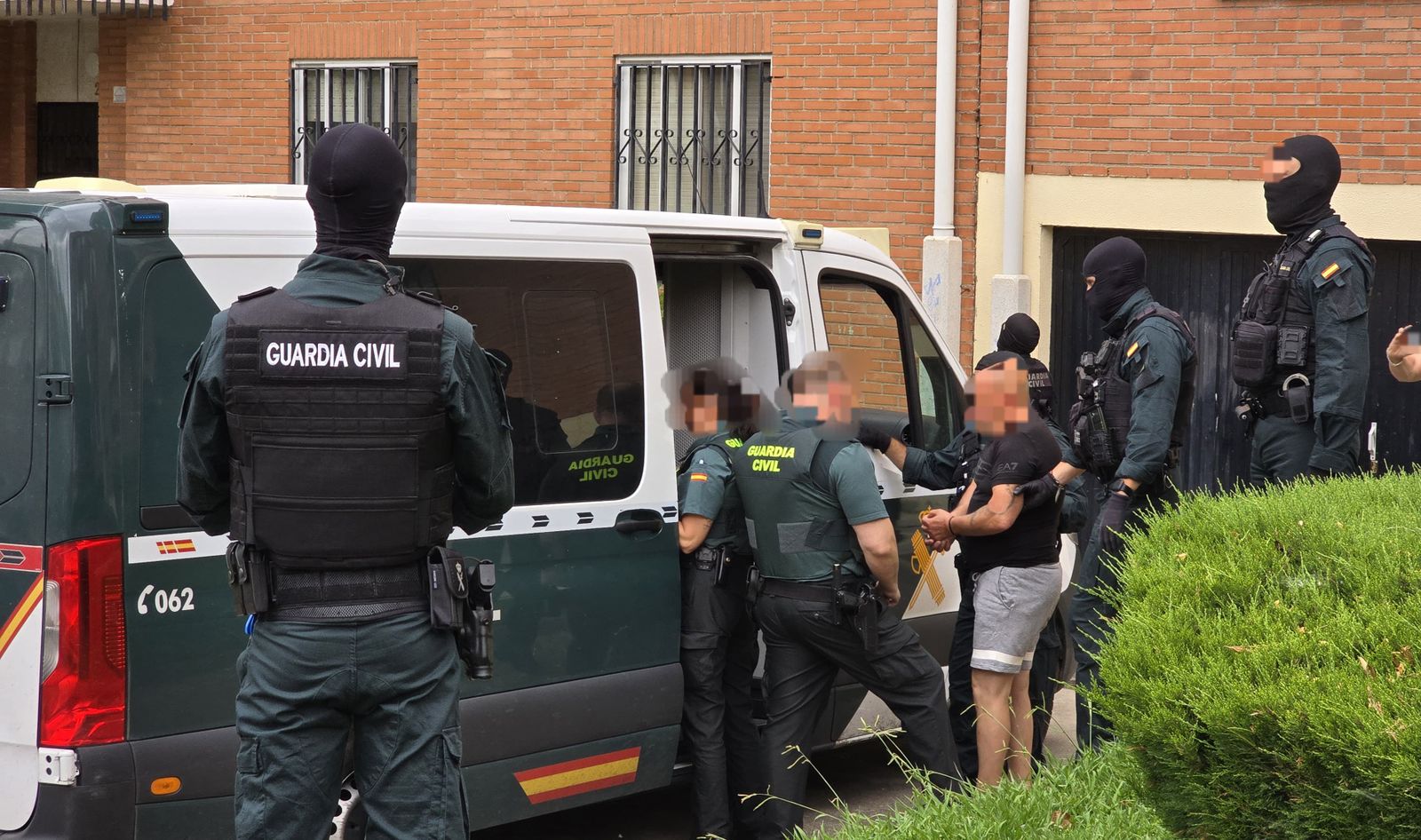 Operación de la Guardia Civil de Salamanca en El Encinar con varios detenidos