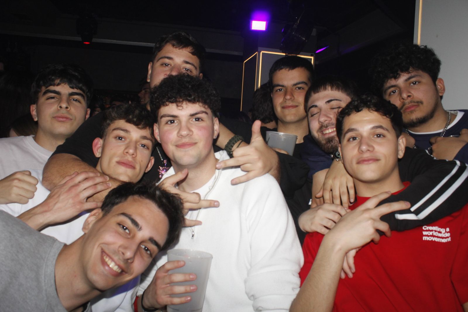 Salamanca de noche, sabado 28 de marzo