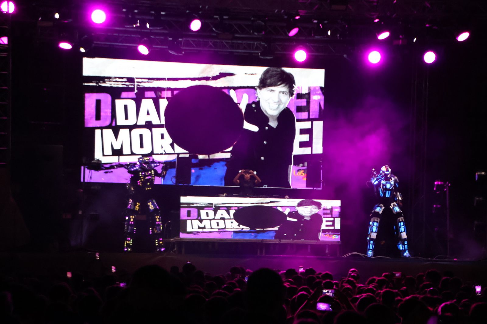 Concierto de Los 40Sessions en la Plaza Mayor 