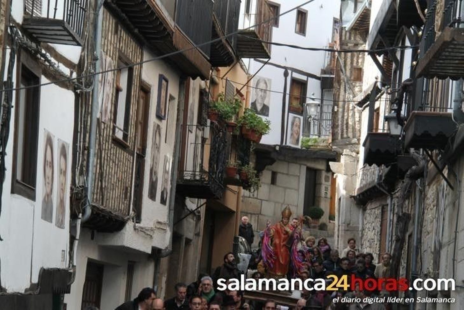 Festividad de San Blas en Mogarraz