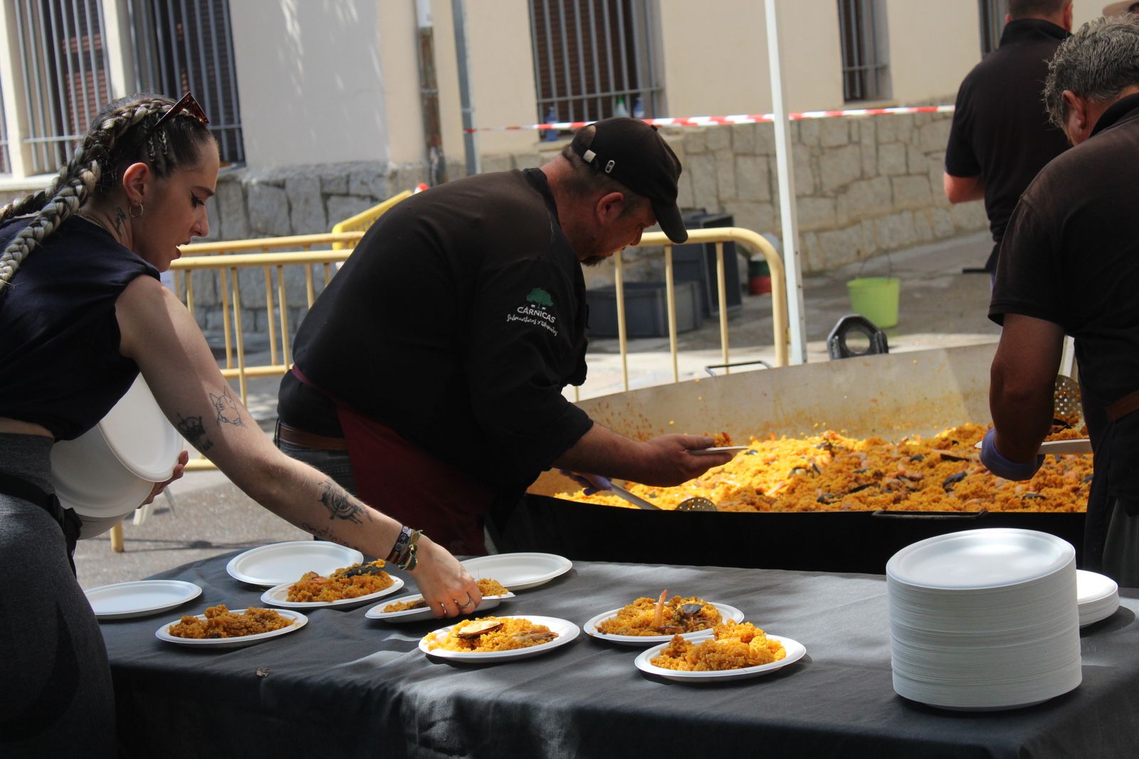Castellanos de Moriscos. Gran paella popular
