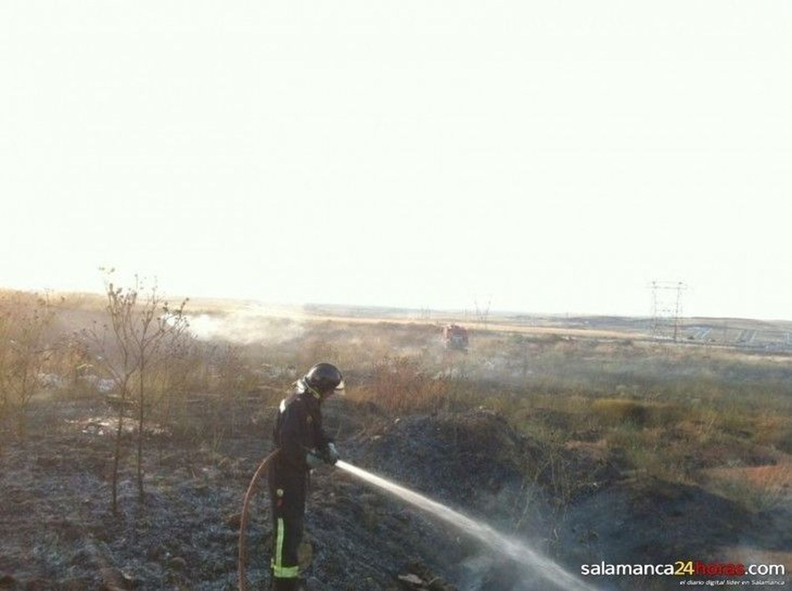 El incendio de Los Montalvos, controlado