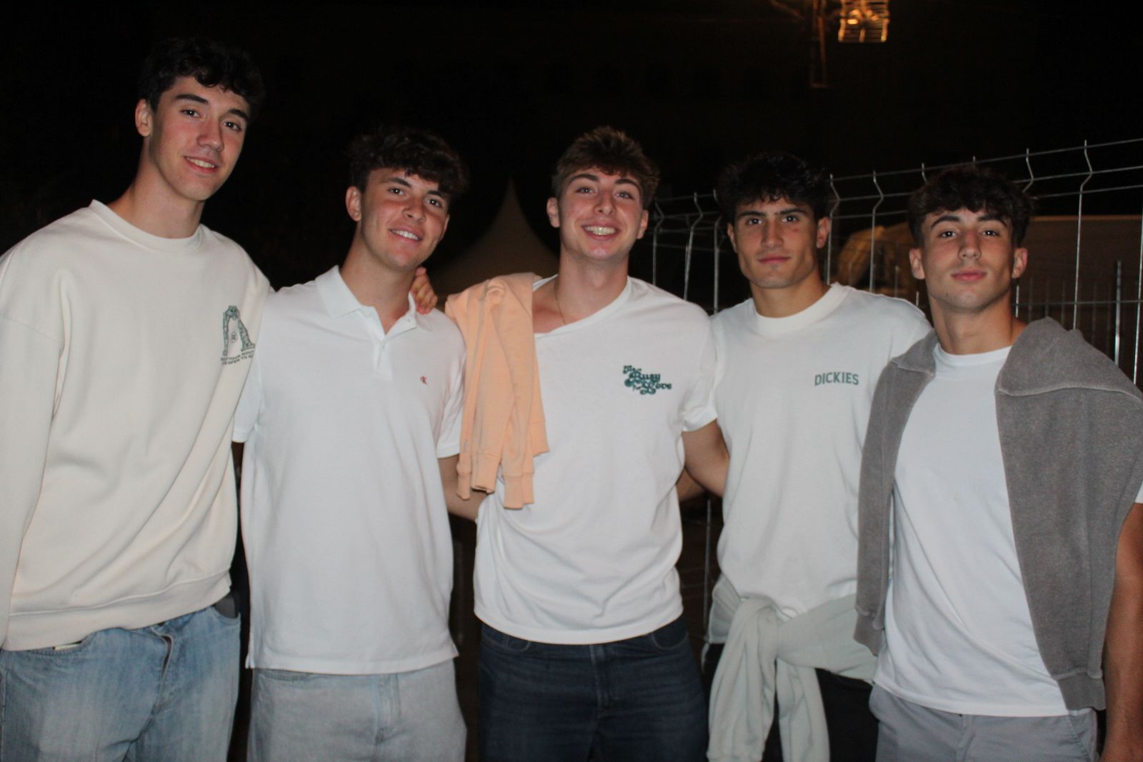Ambiente en la Feria de Día en la tarde de este