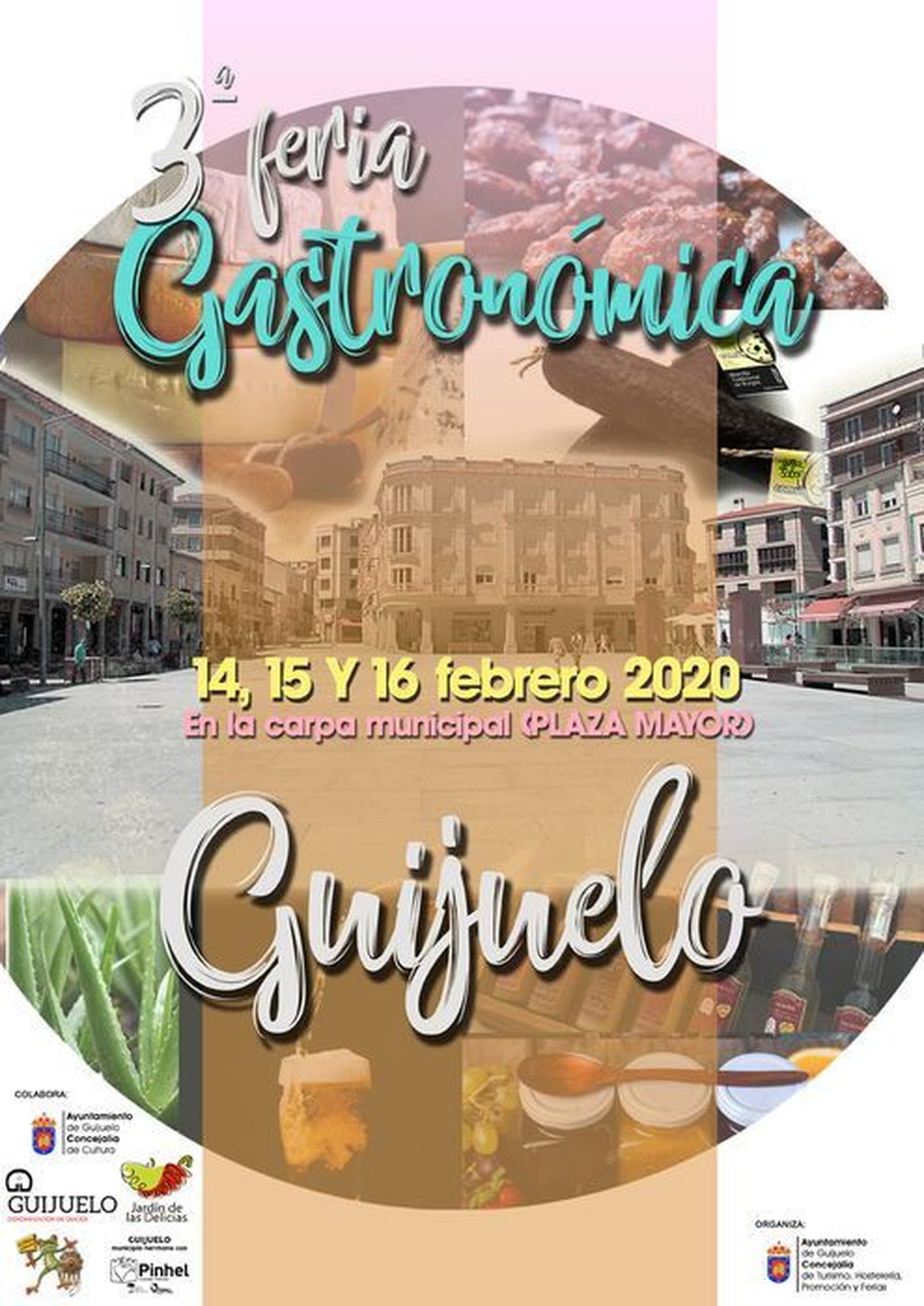 CARTEL III FERIA GASTRONOMICA GUIJUELO 2020 