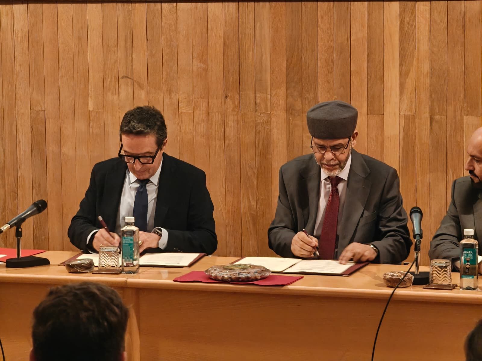 Inauguración del Centro de Estudios Arabes de Salamanca