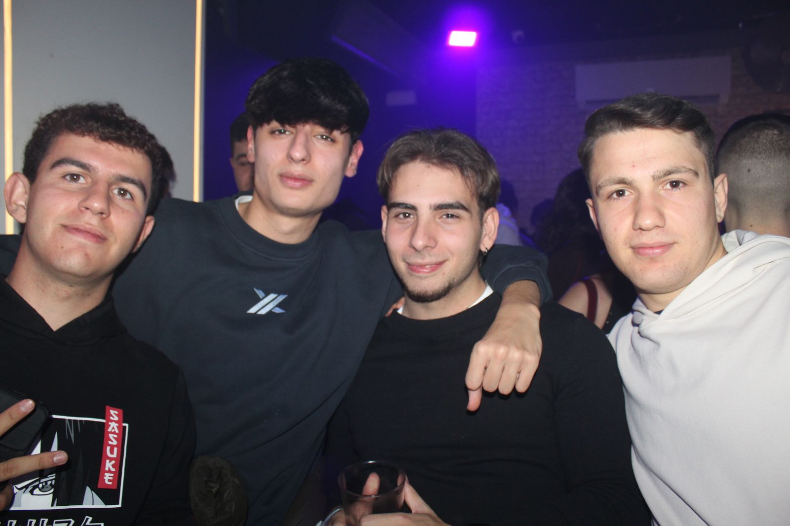 Salamanca de noche, sabado 24 de enero