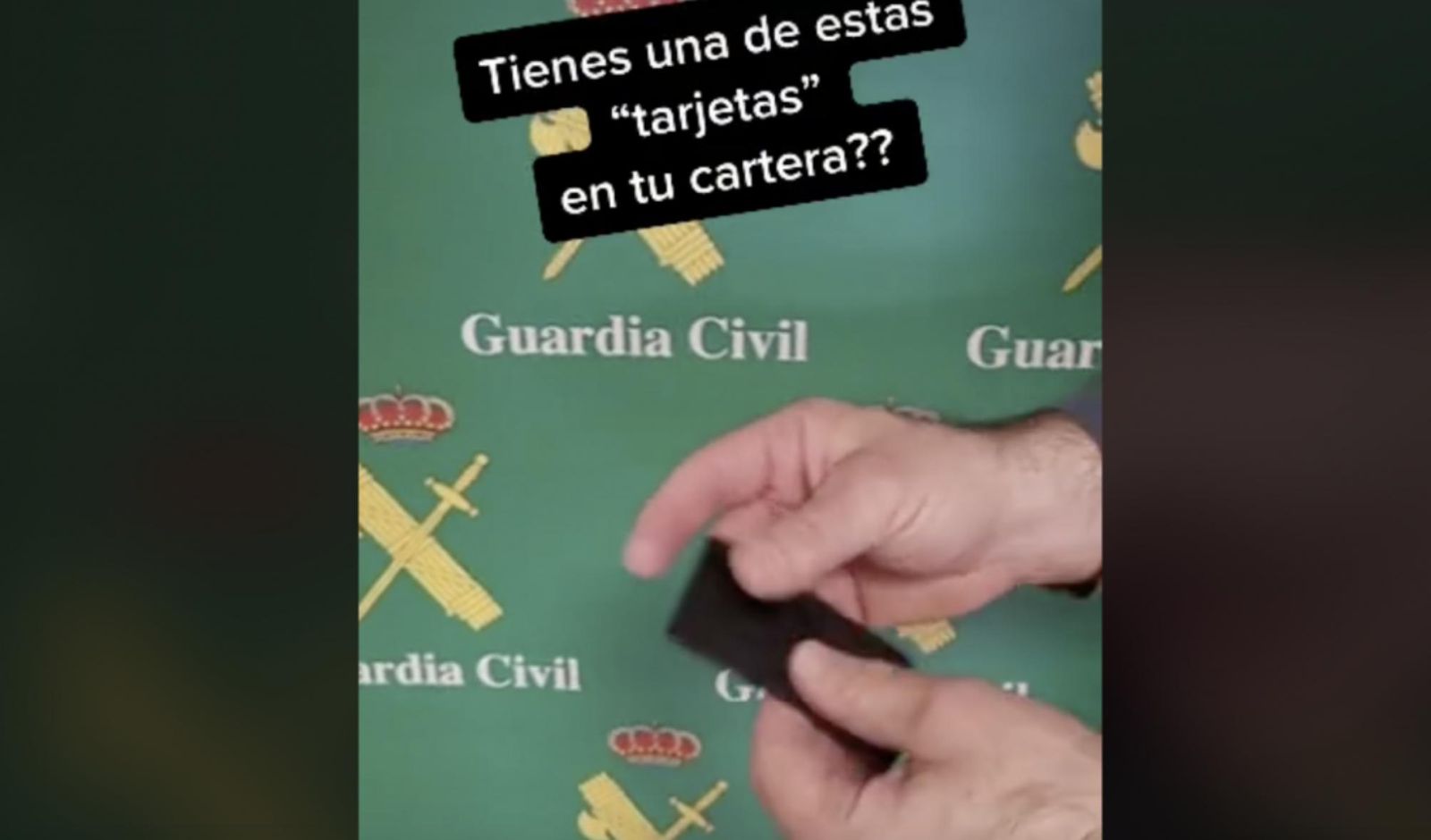 Captura Tik Tok Guardia Civil
