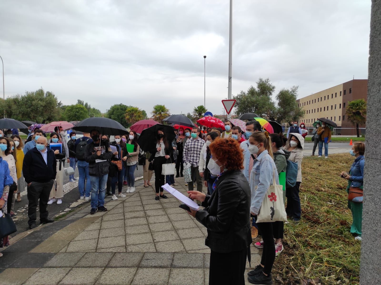 Oposiciones de Secundaria y FP, 19 de junio de 2021, en el CFIP Rodríguez Fabrés. Foto: SALAMANCA24HORAS