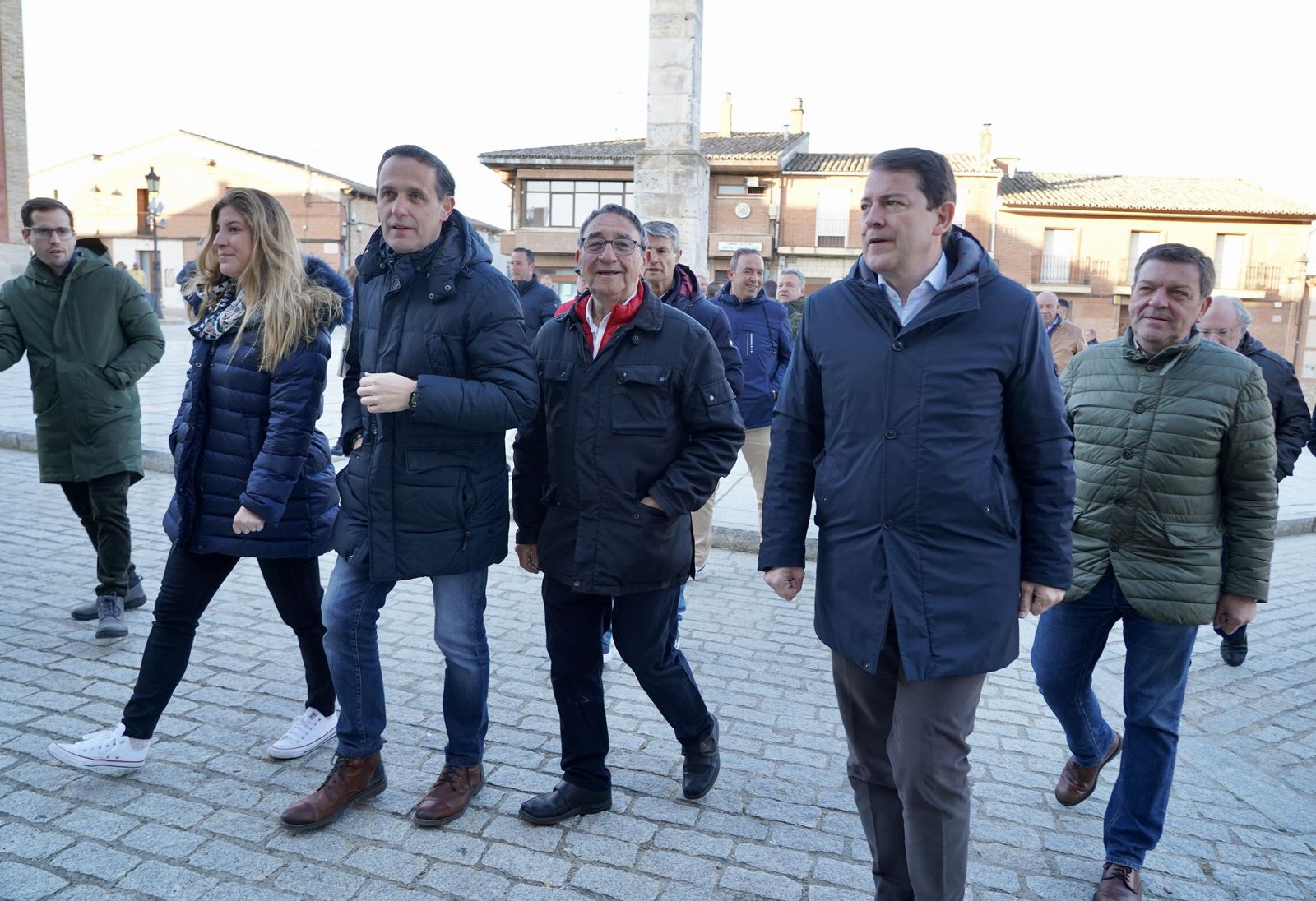 Alfonso Fernández Mañueco participa en el Día de la Comunidad en Villalar de los Comuneros Foto Leticia Pérez  ICAL.