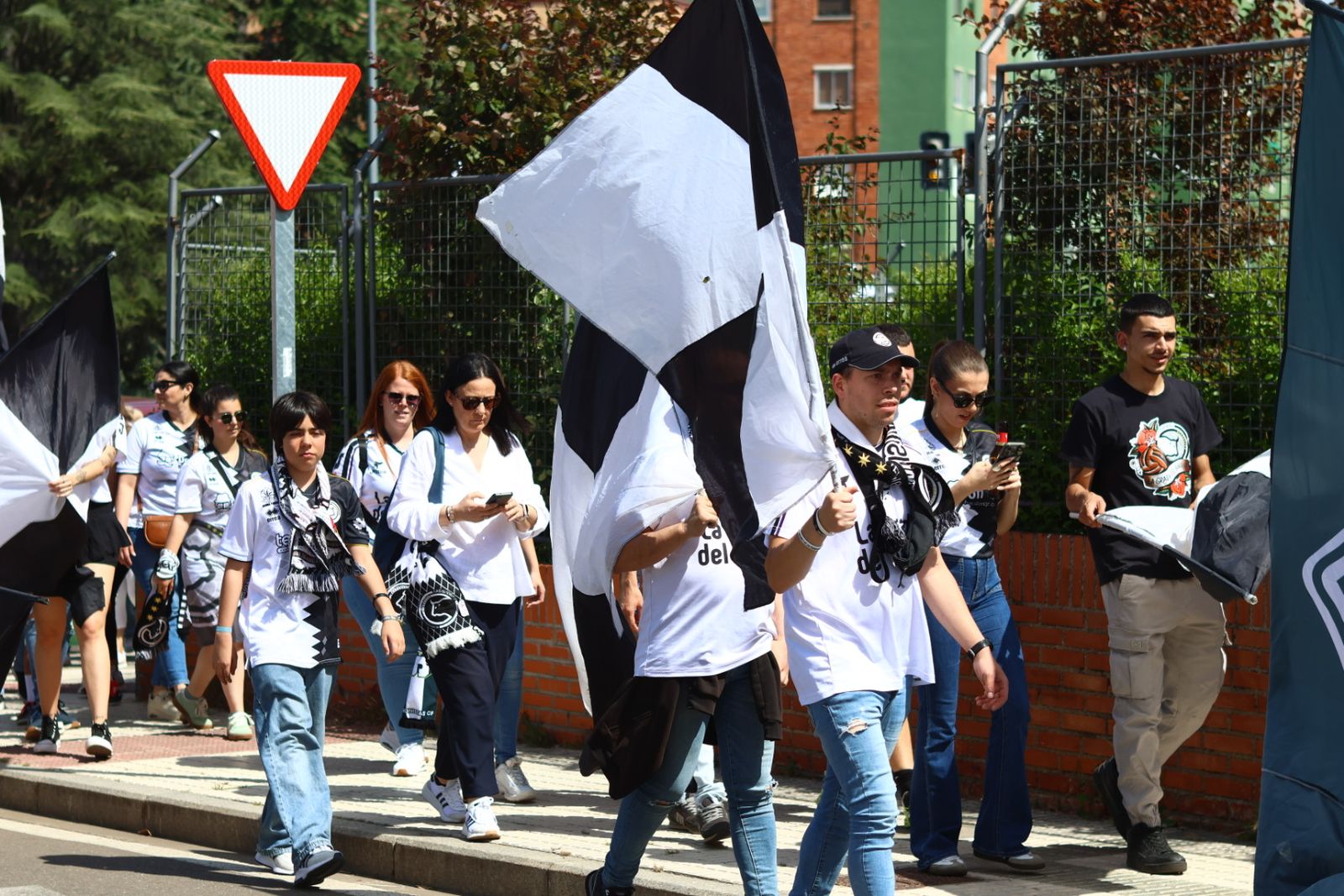 Recibimiento al Autobús de Unionistas