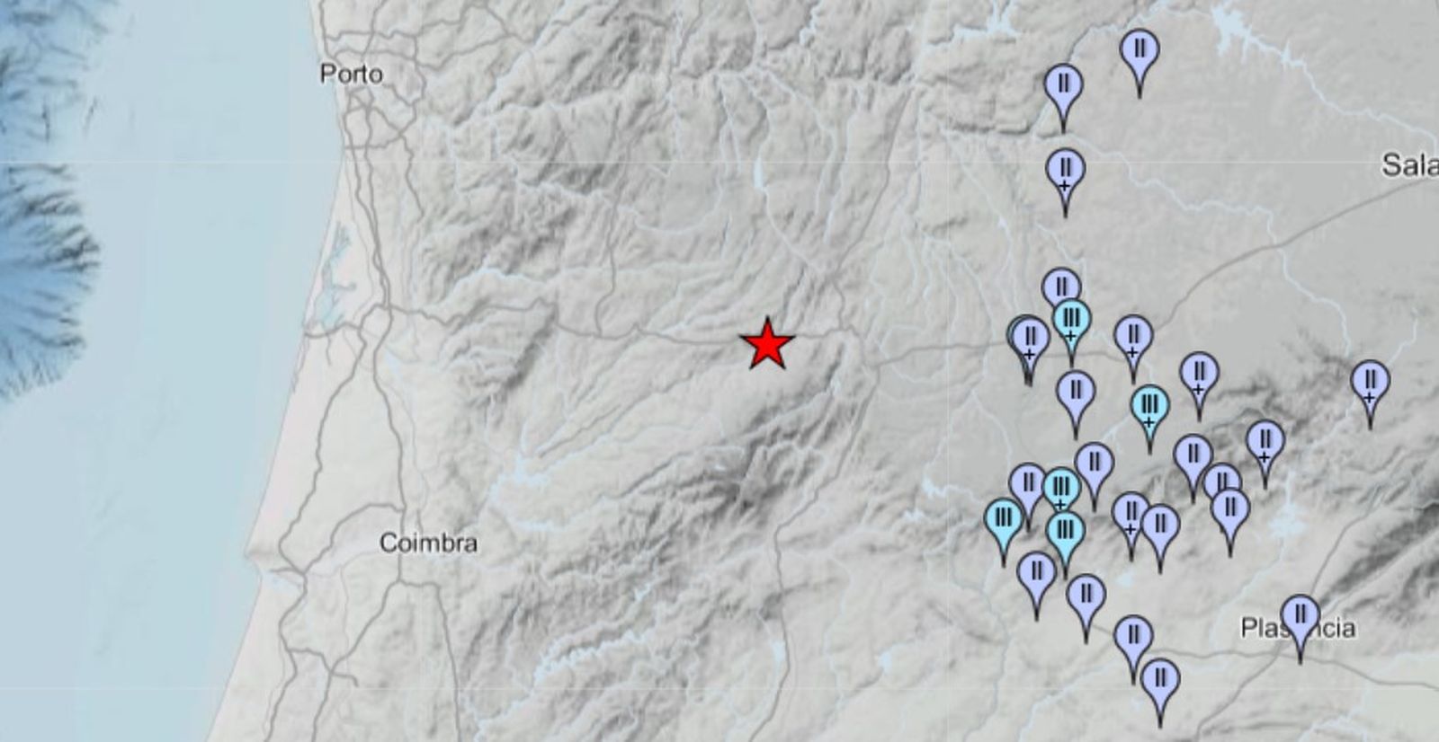 Terremoto en Portugal afecta a hasta 14 municipios de Salamanca