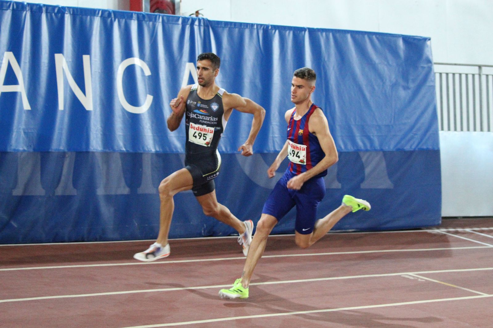 Primer trofeo de Atletismo Ciudad de Salamanca en Pista Cubierta. Foto: Belén Hurtado