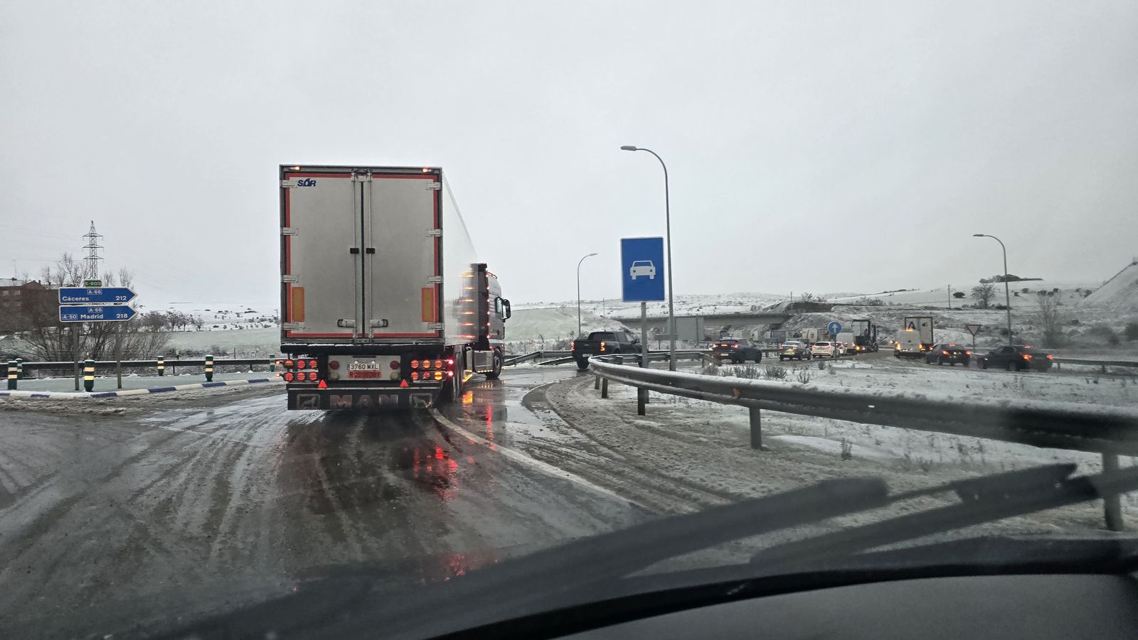 Nevada en Salamanca 28 de enero 2026