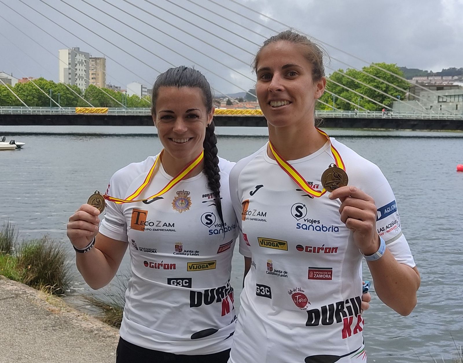 Laura Pedruelo y Eva Barrios en una foto de archivo.