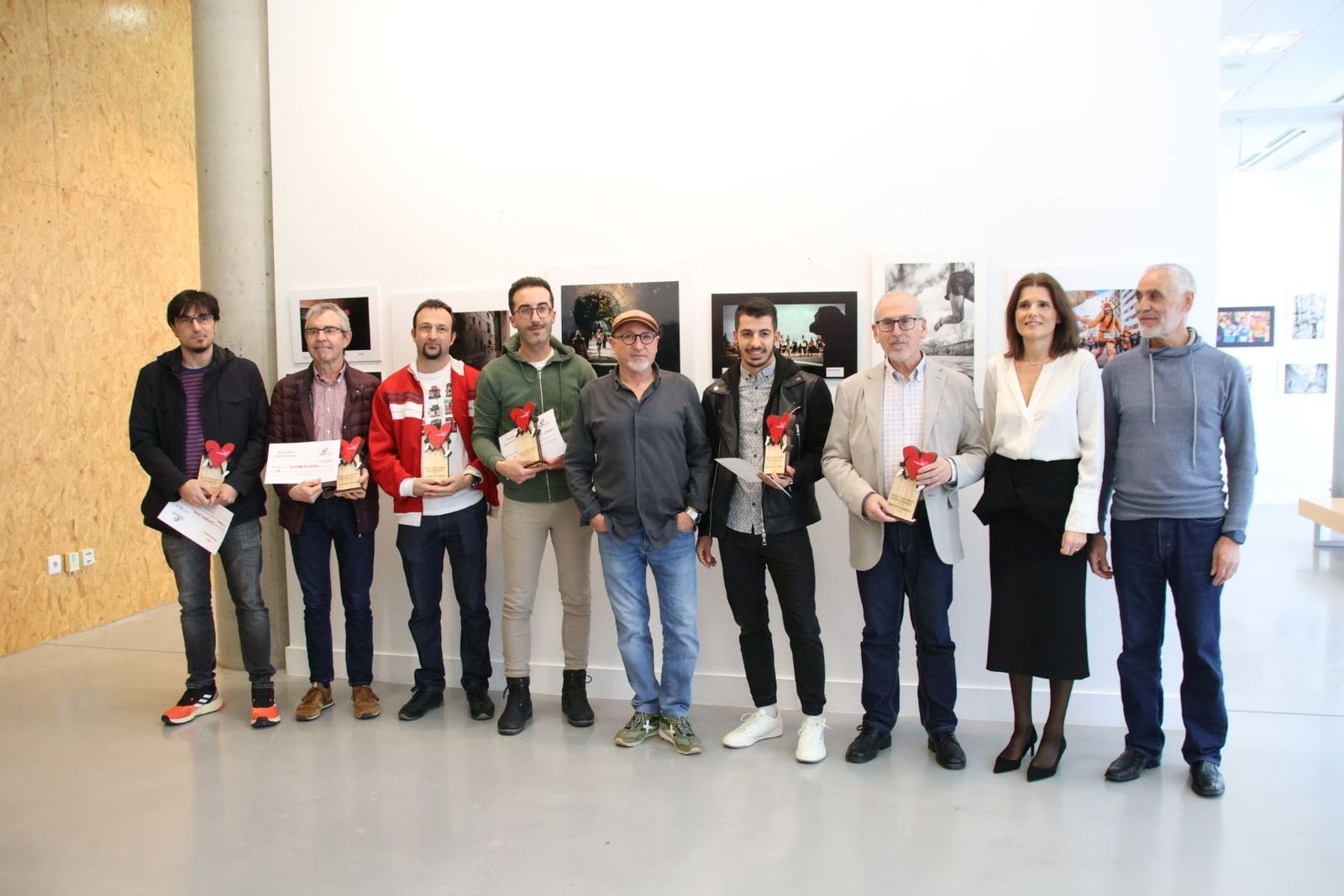 Inauguración de la exposición “XXXIX SAN SILVESTRE SALMANTINA”