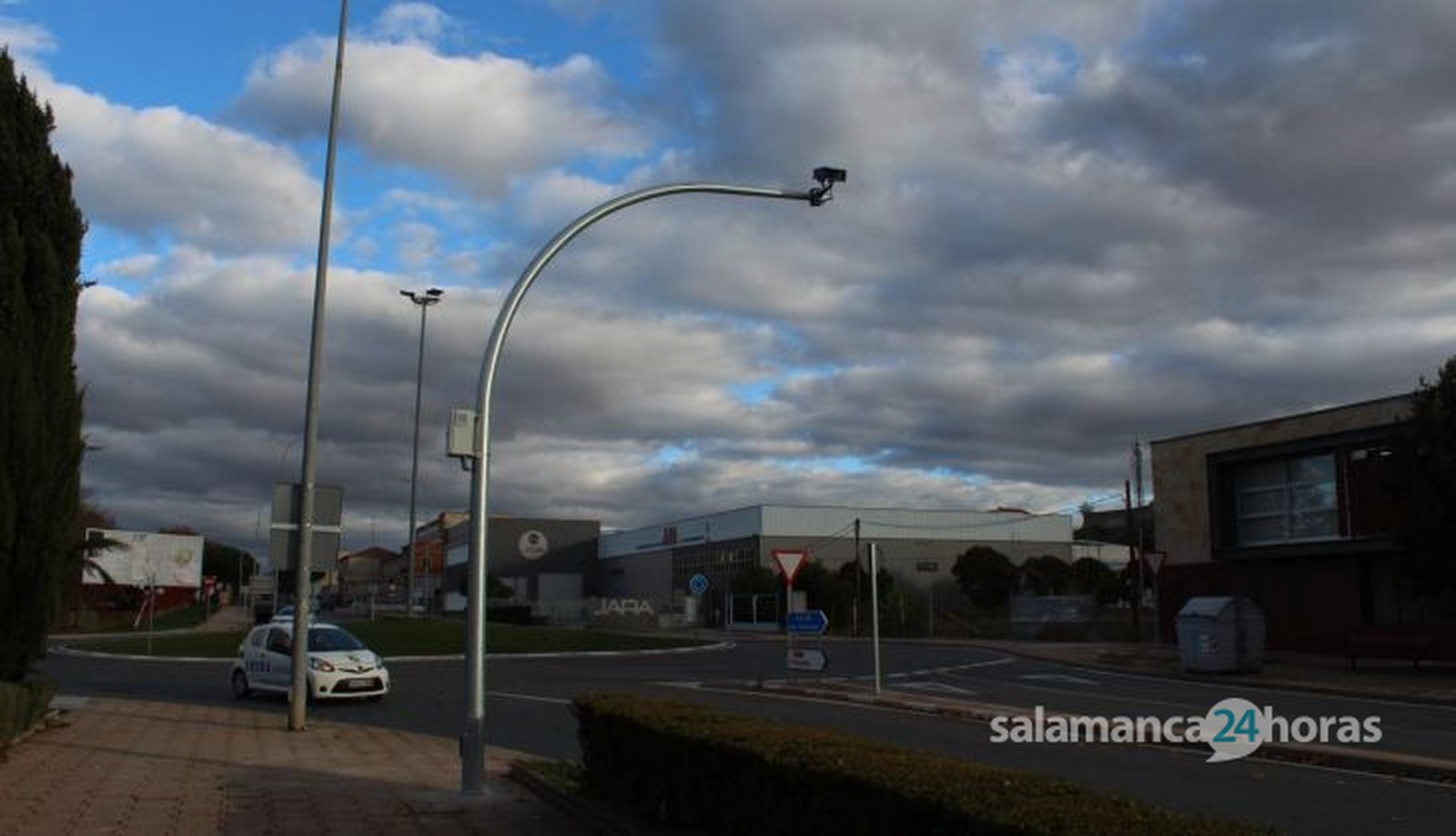 Radar de tramo en la avenida de Lasalle 