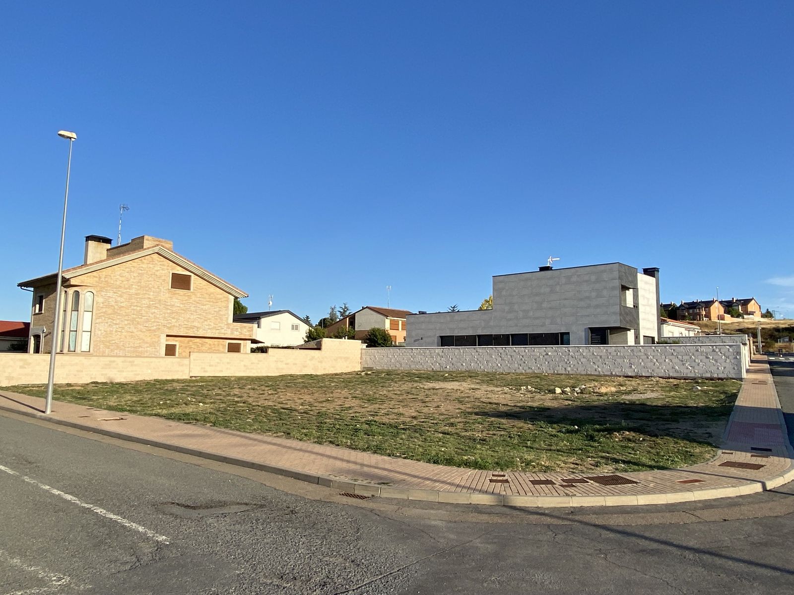 Parcelas a enajenar en Villamayor. Foto Ayto de Villamayor.