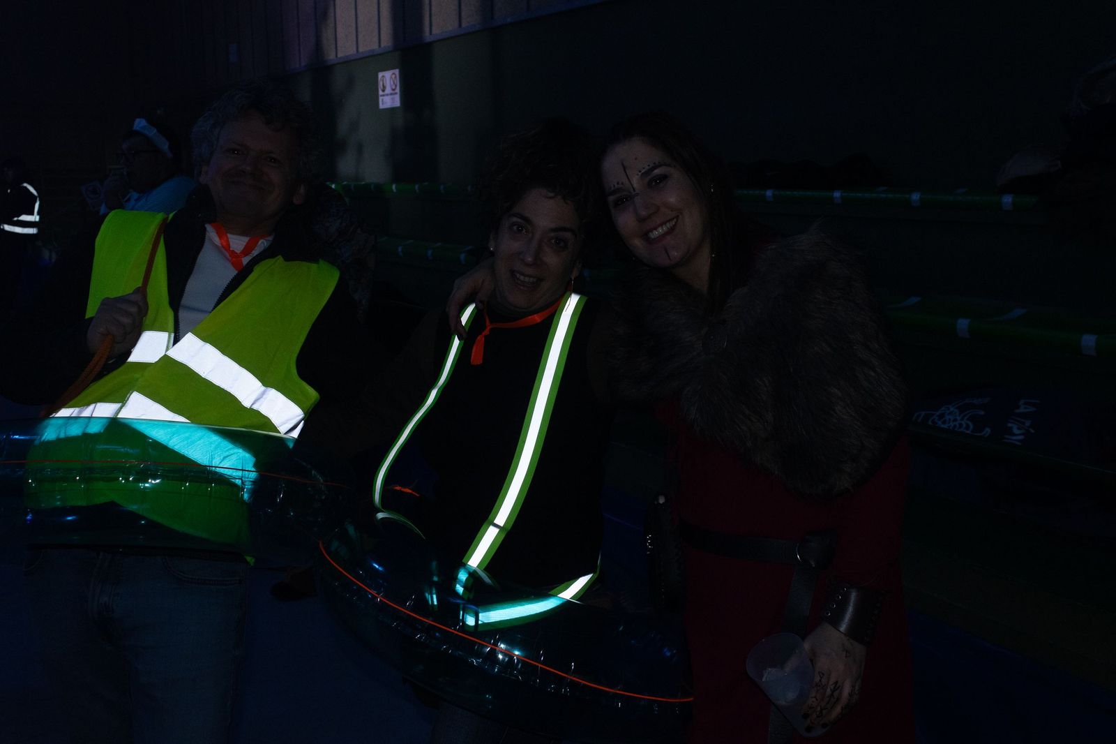 Salamanca de noche, sábado del Carnaval del Toro de Ciudad Rodrigo