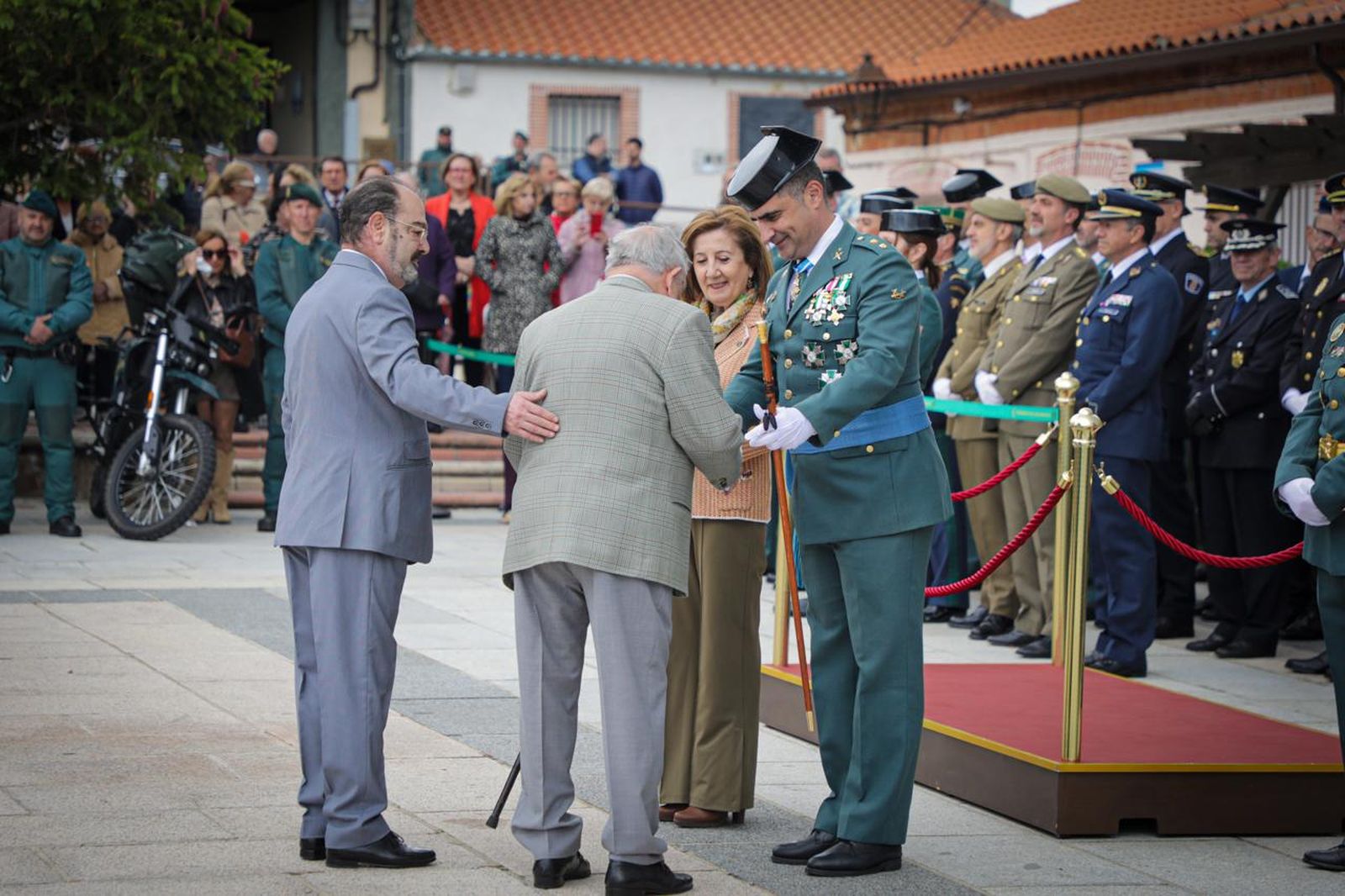 La Guardia Civil pone en valor en Galisdute los 182 años de su Fundación