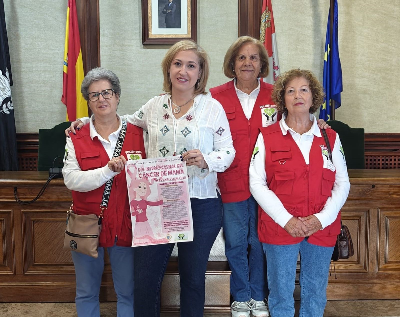 Presentación de la Marcha Rosa 2025 en Béjar