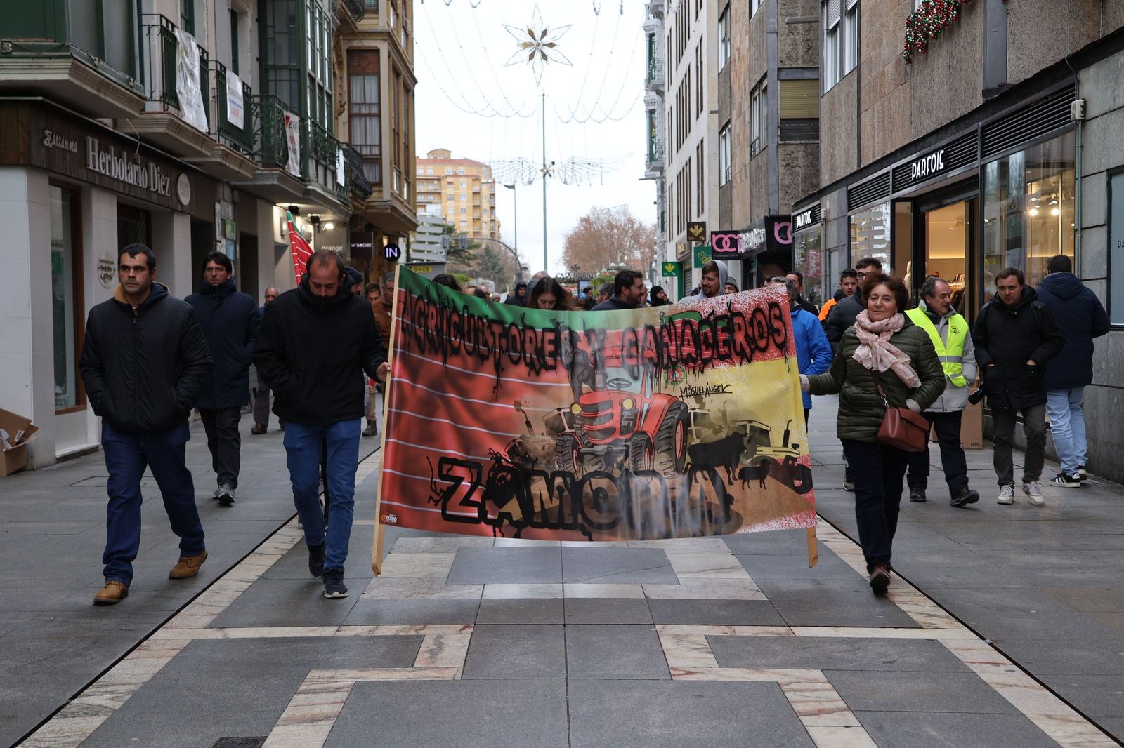 Agricultores y fganaderos de Zamora vuelven a tomar las calles