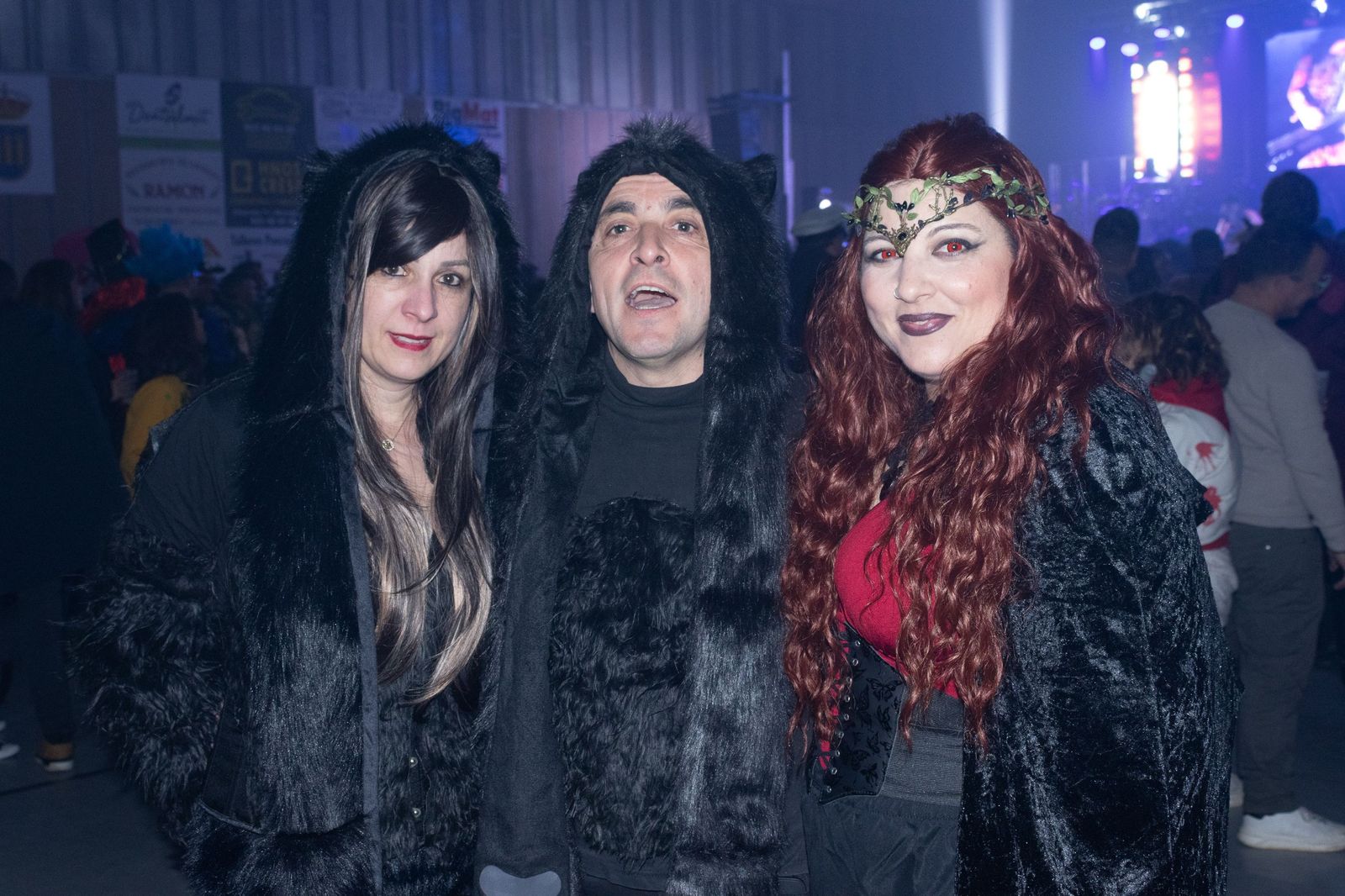 Salamanca de noche, sábado del Carnaval del Toro de Ciudad Rodrigo