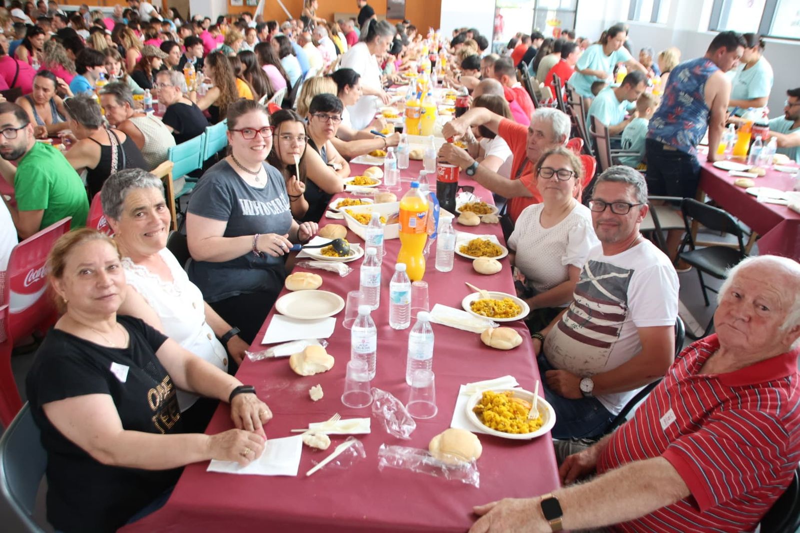 Degustación de paella en Villares de la Reina por las fiestas del Corpus Christi 2025