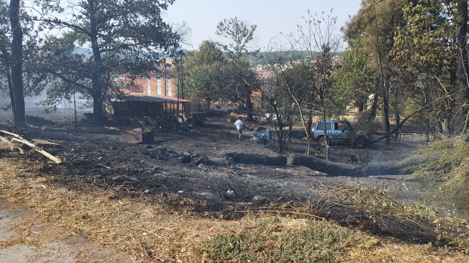 GALERÍA | Así evolucionaron los tres focos del fuego en Alcañices