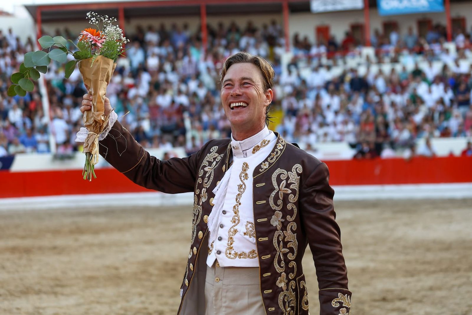 El rejoneador portugués Rui Fernandes