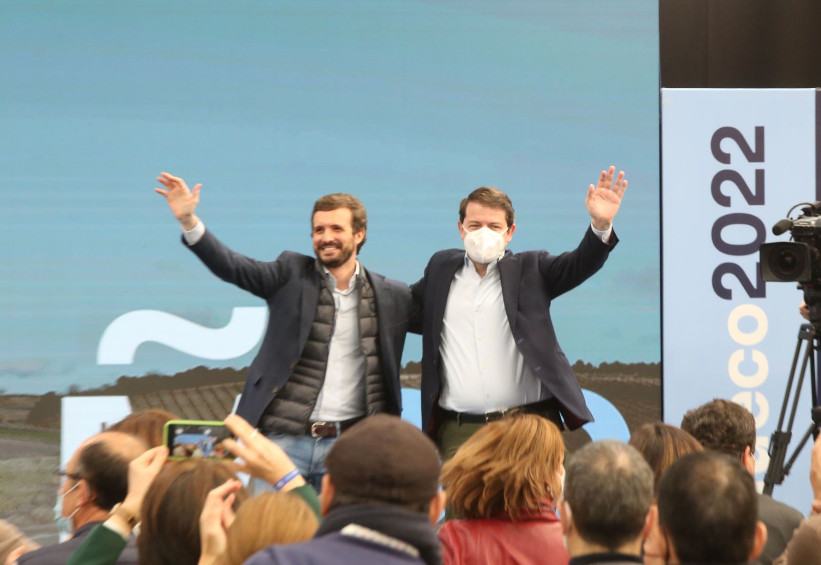 Pablo Casado y Alfonso Fernández Mañueco | FOTO ICAL Pablo Casado y Alfonso Fernández Mañueco | FOTO ICAL