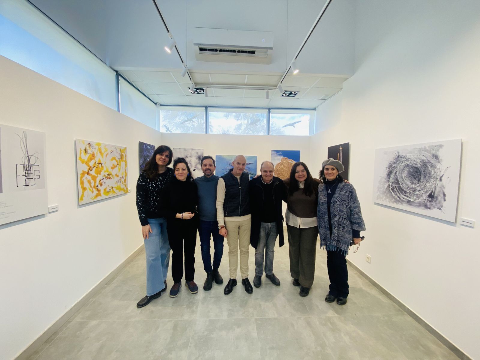 Inauguración exposición 'Arte y Biodiversidad en la Isla del Soto II' Inauguración exposición 'Arte y Biodiversidad en la Isla del Soto II'