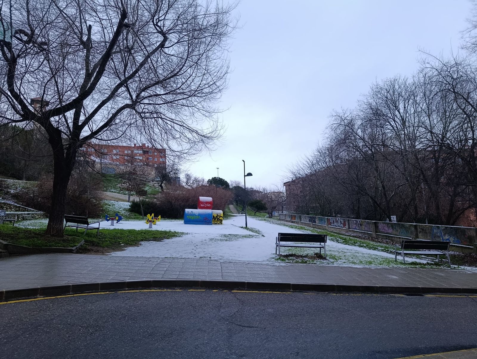 GALERÍA | Zamora se viste de blanco este miércoles