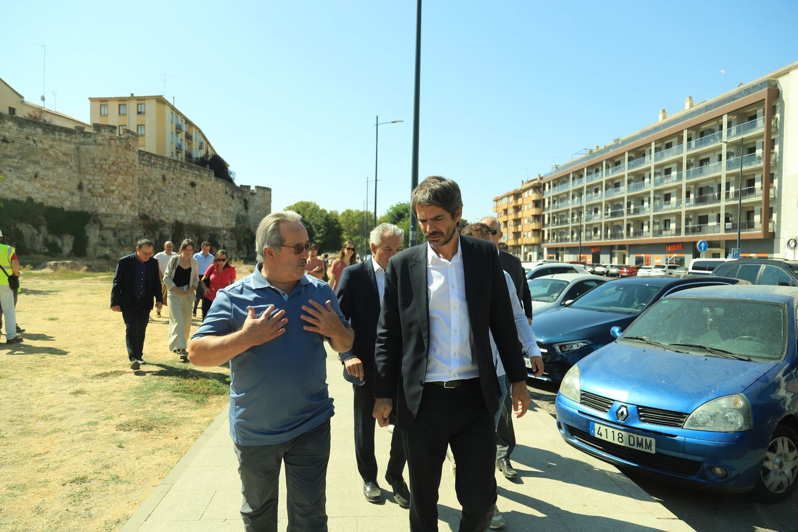 Así ha sido la visita del ministro de Cultura, Ernest Urtasun, a Zamora