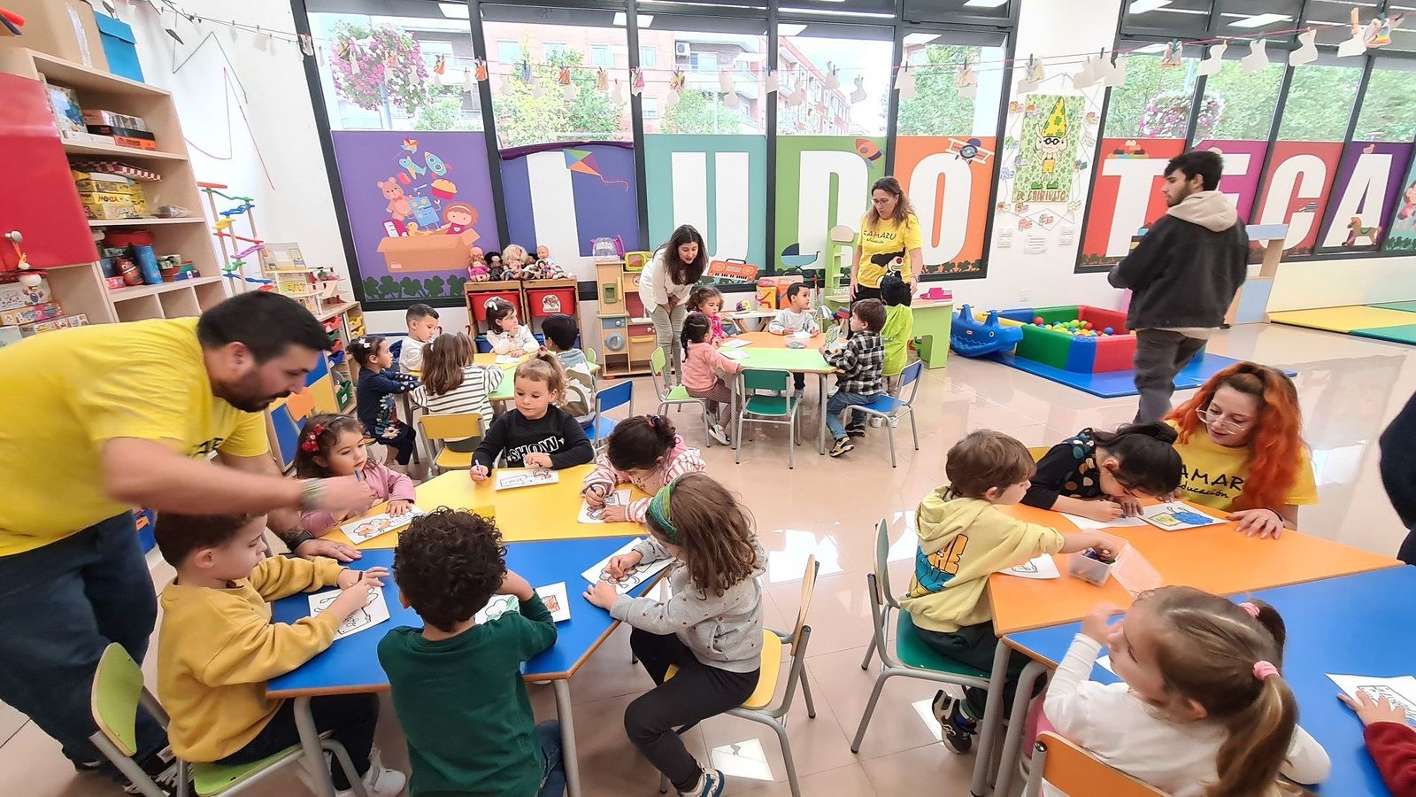 Una imagen del nuevo curso de ludotecas en Salamanca