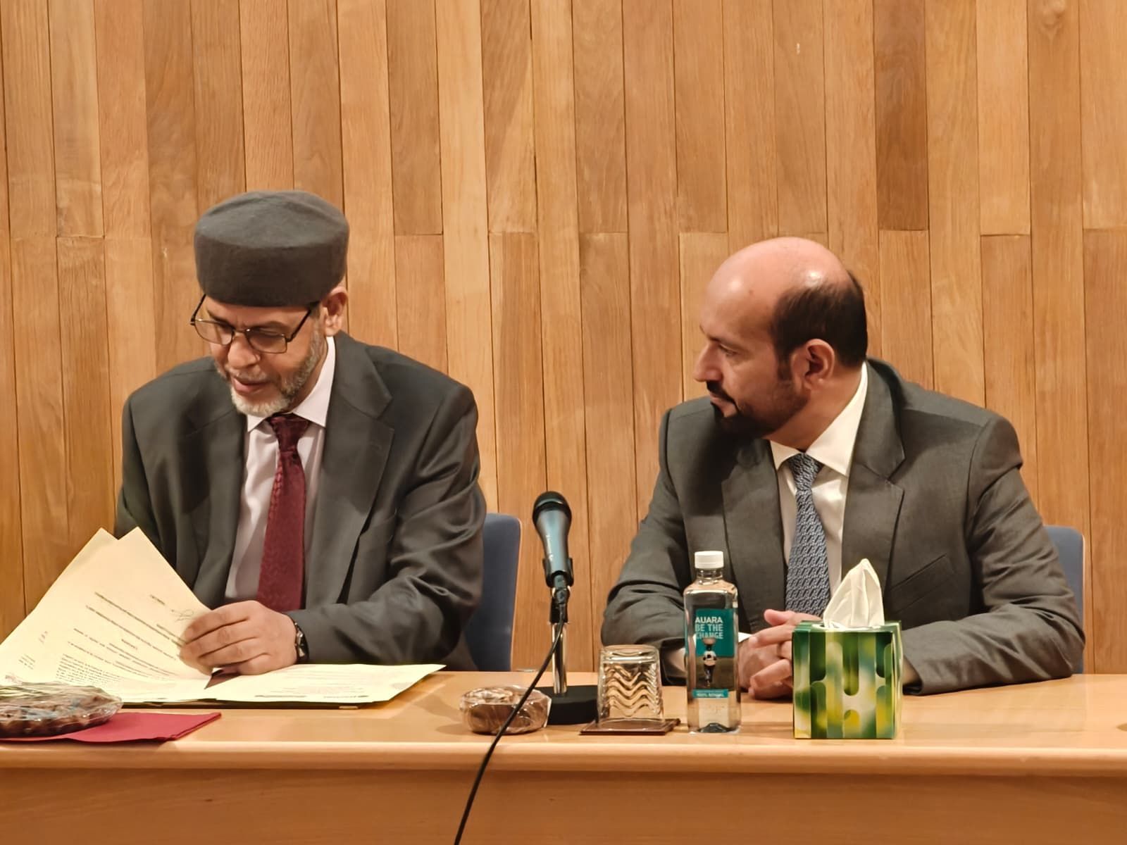 Inauguración del Centro de Estudios Arabes de Salamanca