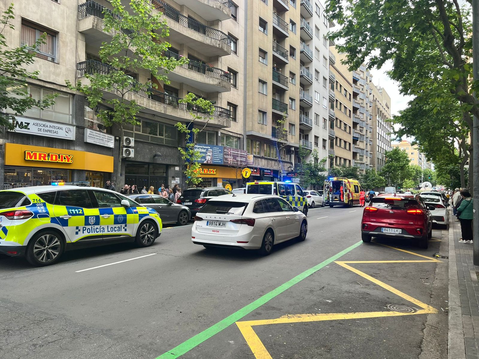 Atropello en Torres Villarroel