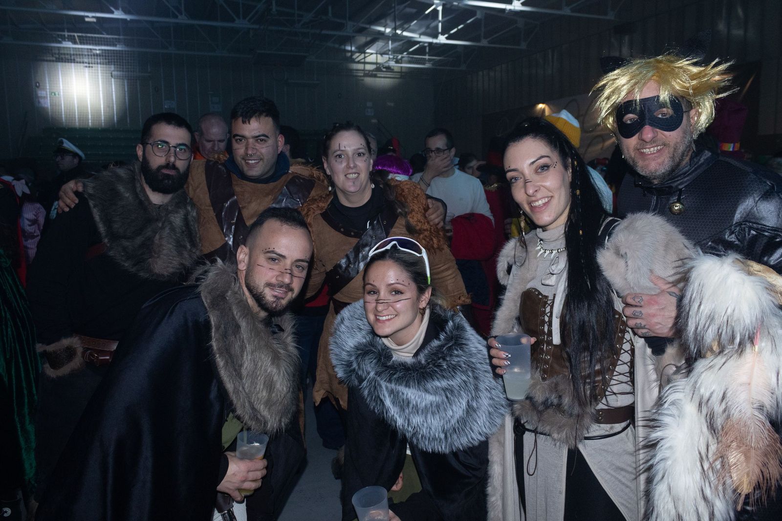Salamanca de noche, sábado del Carnaval del Toro de Ciudad Rodrigo