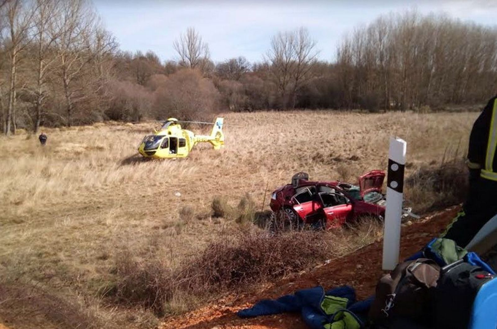 Accidente helicoptero