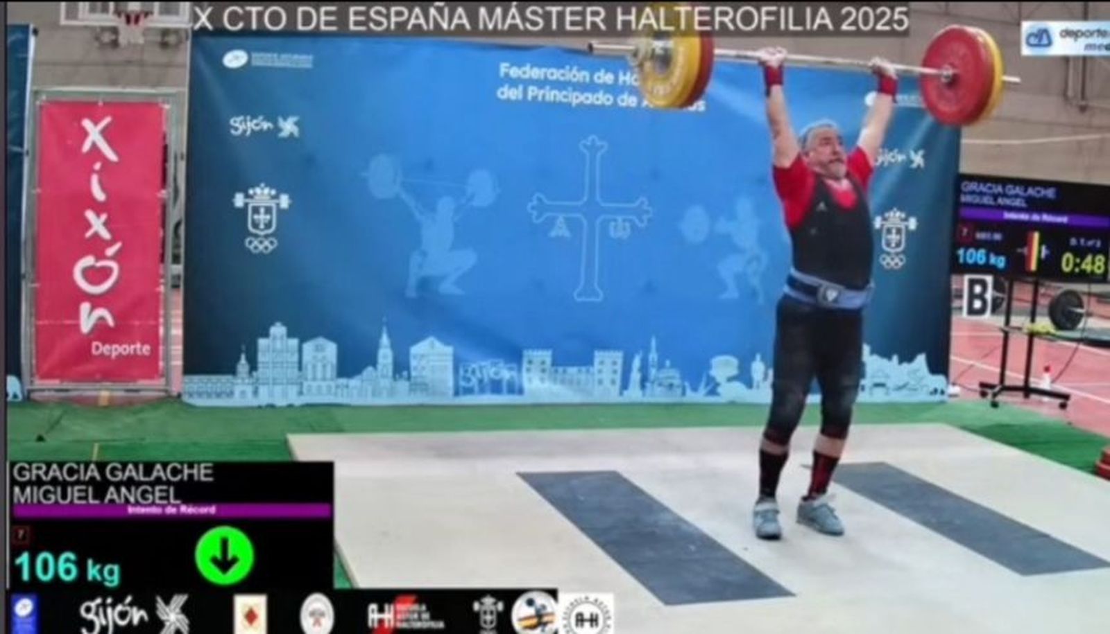 Miguel Ángel Gracia del club LPV Melilla se proclama por sexta vez campeón de España