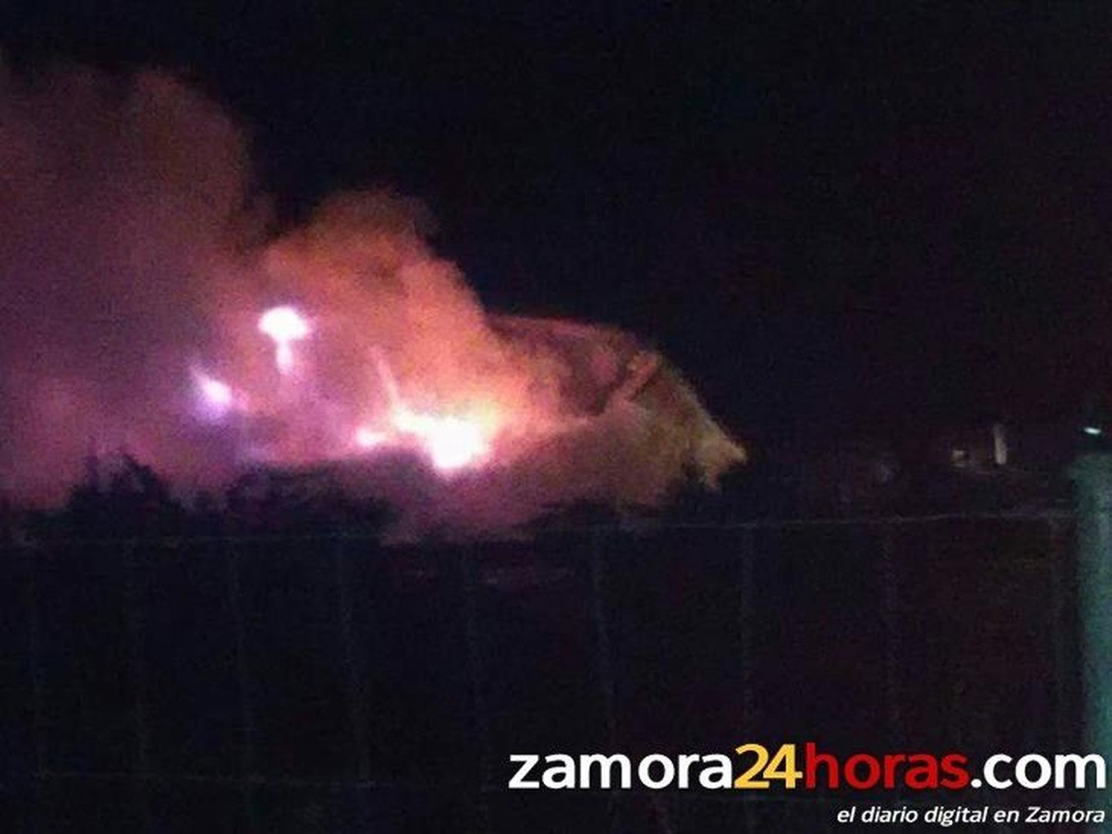 Incendio Camión Benavente