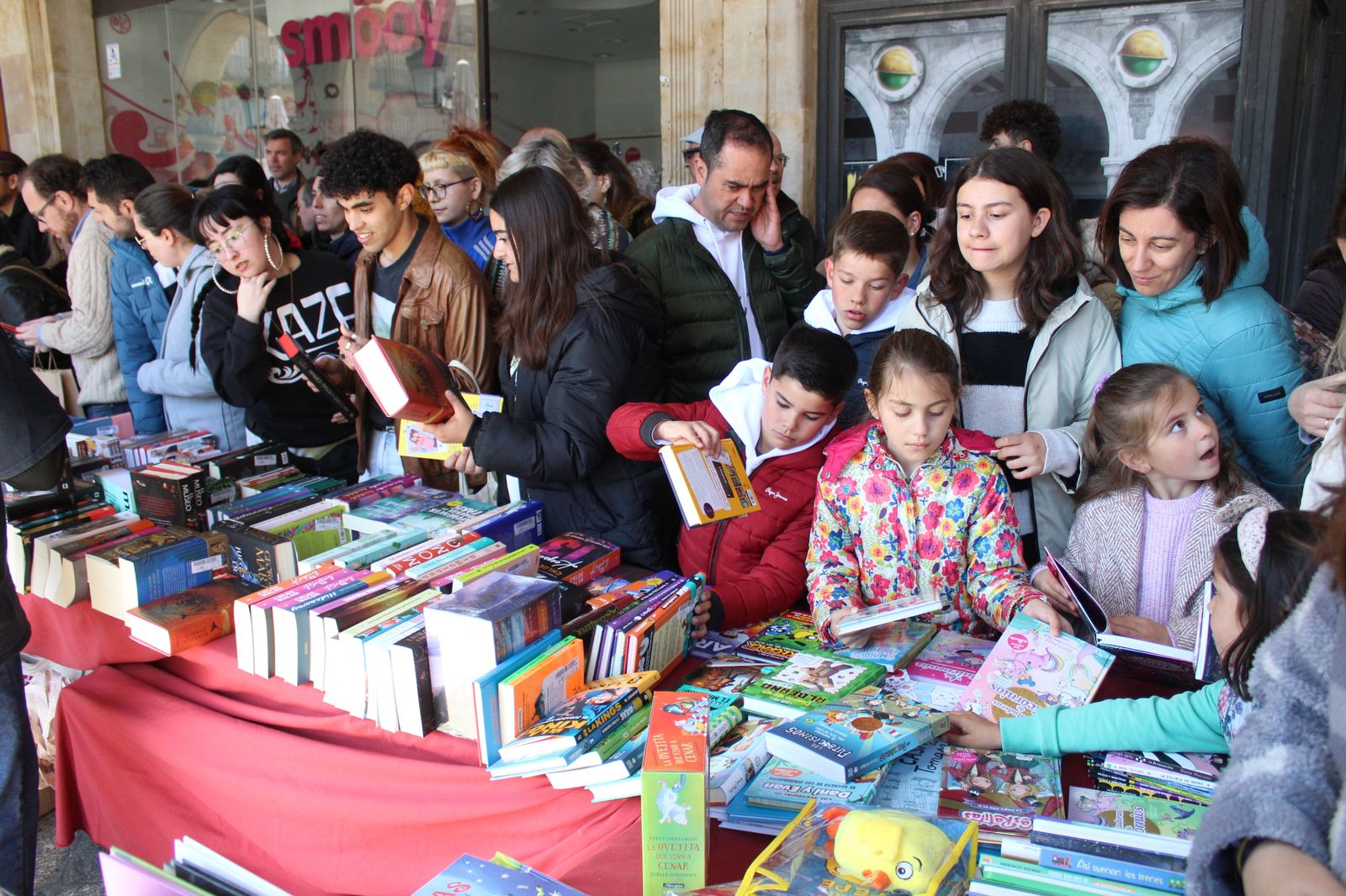 Día del Libro en la Plaza Mayor