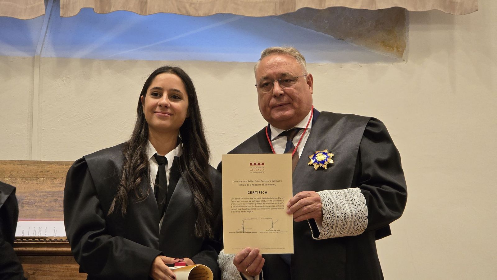 Prestan Juramento o Promesa los nuevos letrados incorporados en 2025