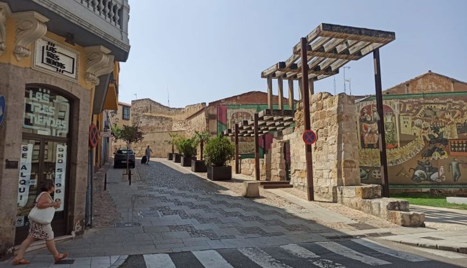 Imagen de las nuevas jardineras