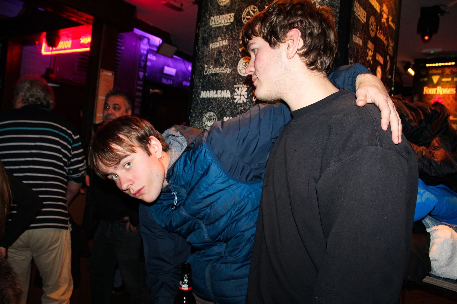 Salamanca de noche, sábado 6 de diciembre