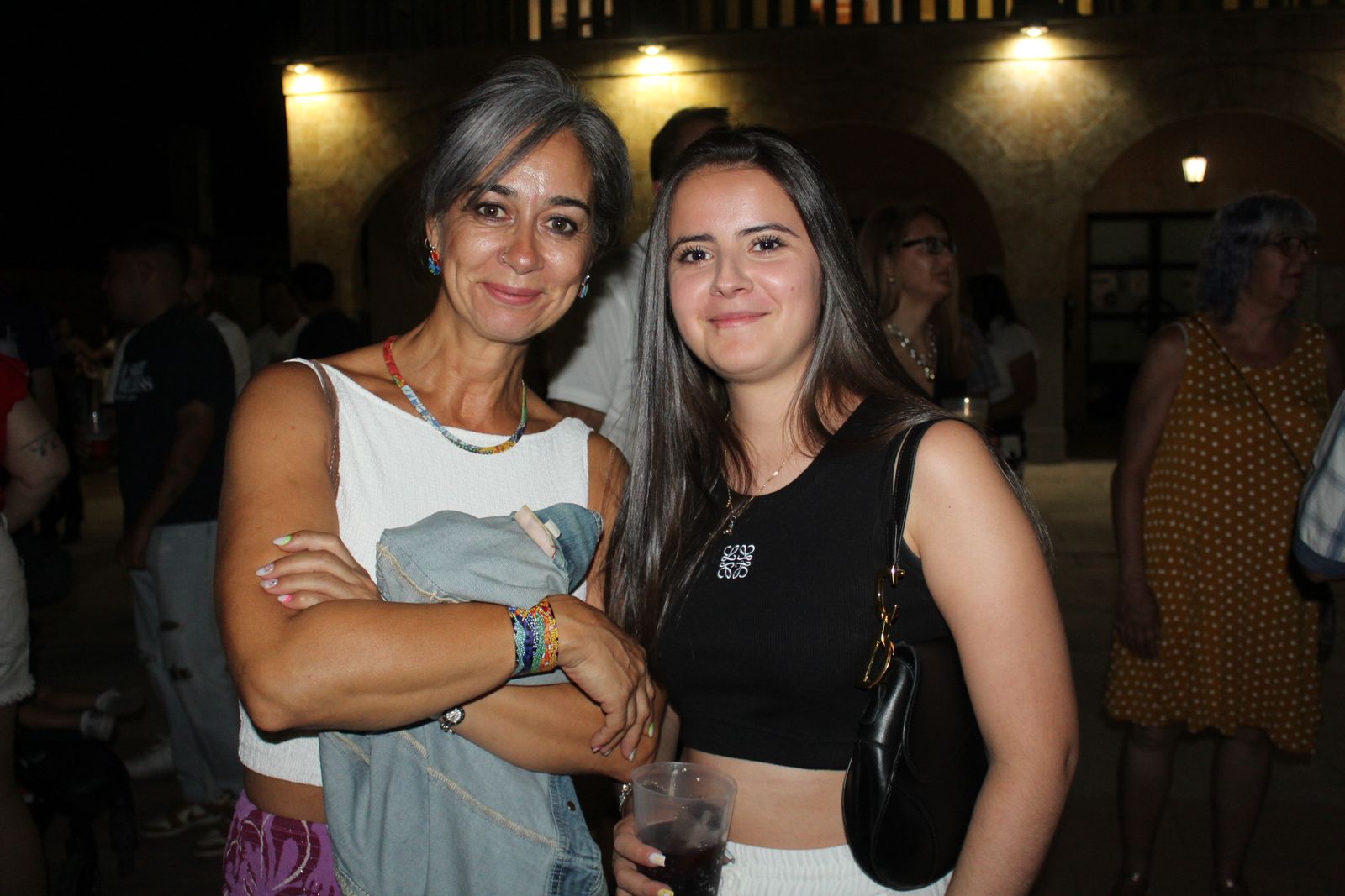 Salamanca de noche, viernes 15 de agosto