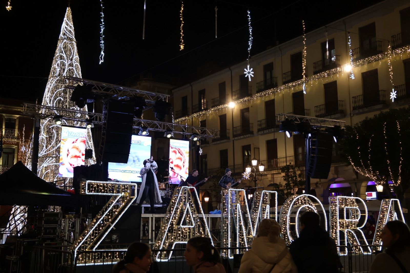Una actuación esta Navidad en Zamora. Archivo